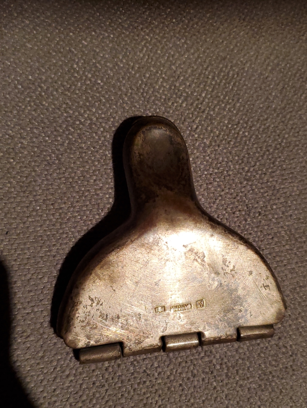 Antique-Style Men's Silver-Tone Accessory Tool Francois Frionnet